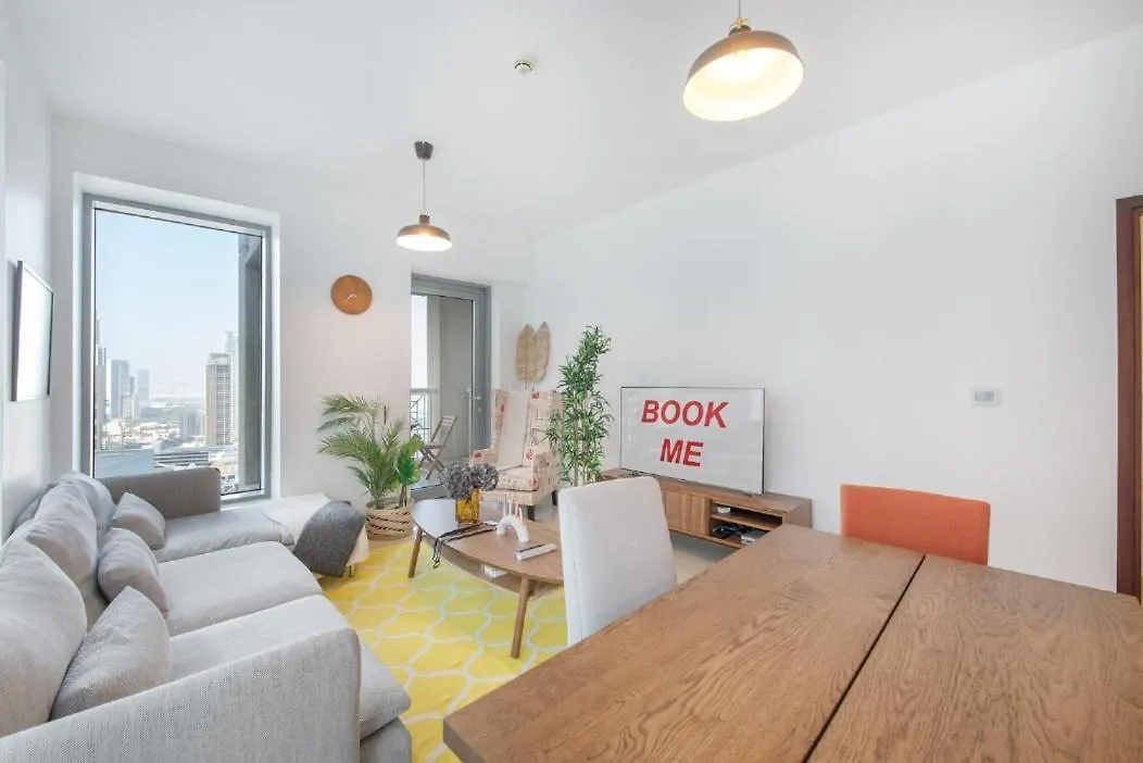 迪拜Upscale 2Br With Breathtaking Burj Views公寓 公寓